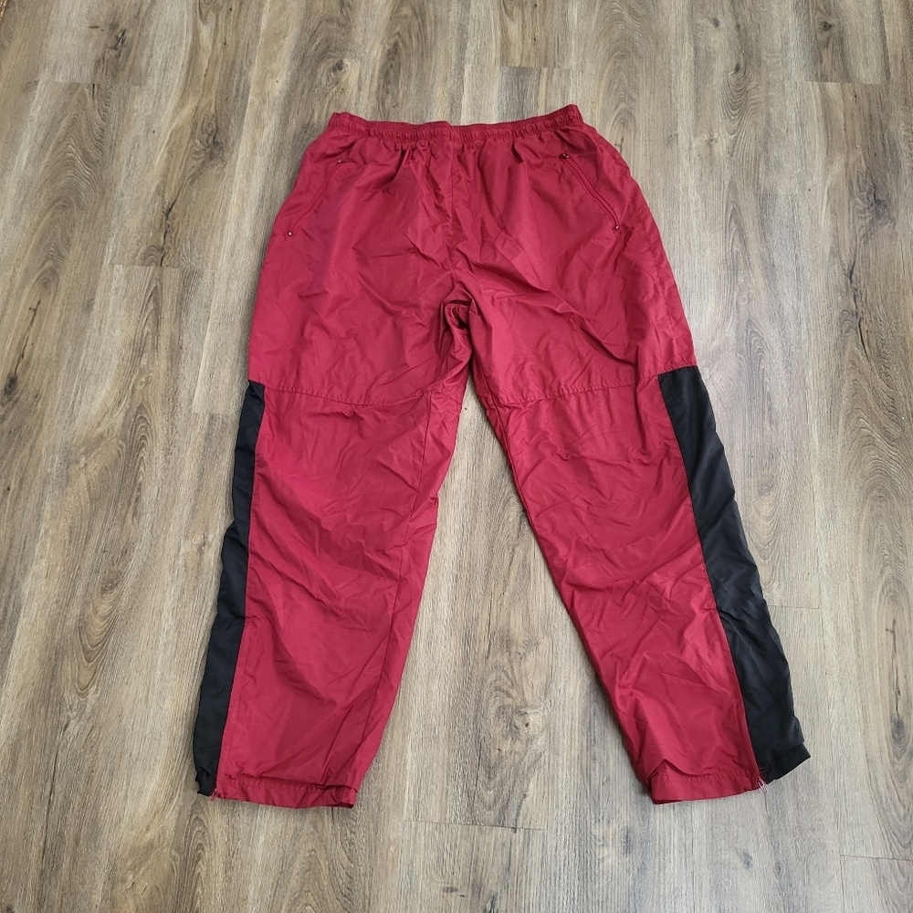 Athletech womens Vintage nylon pants size XL track suit Lined Gorpcore Y2k